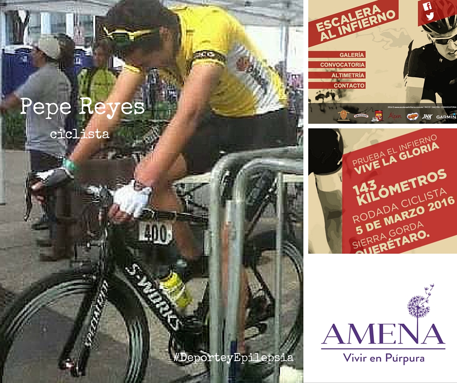 «Hacer deporte en pro de la epilepsia significa encontrar una razón para sentirme&nbsp;agradecido»