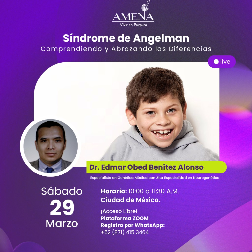 Síndrome de Angelman, comprendiendo y abrazando las&nbsp;diferencias.