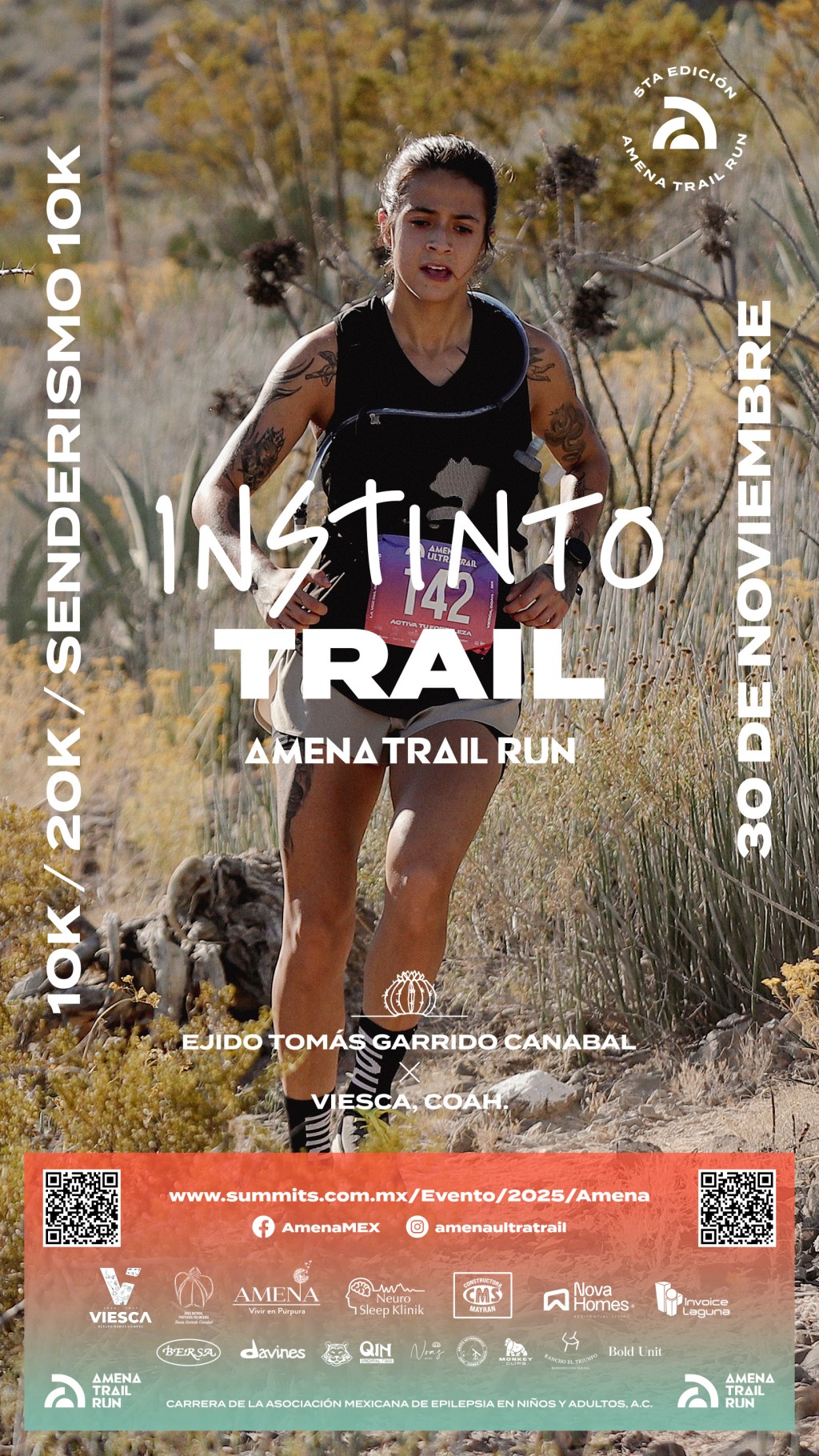 AMENA TRAIL RUN por la&nbsp;EPILEPSIA